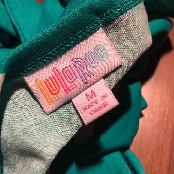 Teal polka dot top - Picture 4 of 5